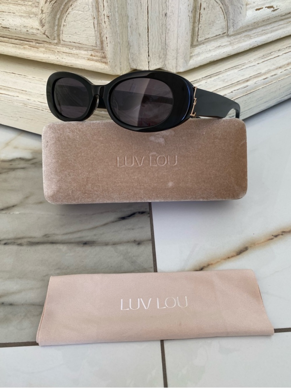 LUV LOU The Ellidy - Black Polarized bio-acetate frame with smoke mono lens - Picture 3 of 17